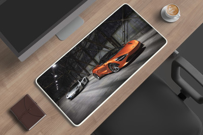 TURUTLEWINGS Car Design Multicolor Large Mousepad Non Slip Base Mousepad(Multocolor)