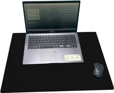 Unimaple Black-mat Non Slip Base Mousepad(Black)