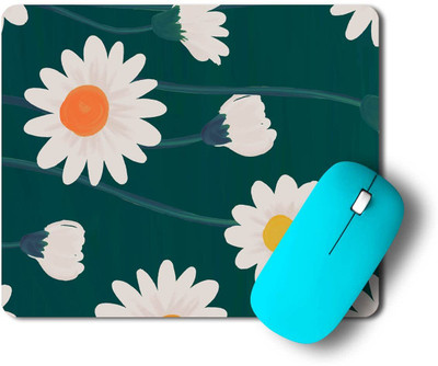 Daruh Craft Best Trendy Cool Aesthetic Gaming Mouse Pad Anti slip Anti-Skid With Rubber base Non Slip Base Mousepad(Green)