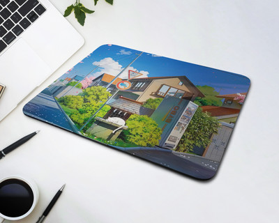 Clapcart C-Anime 30 Non Slip Base Mousepad(Multicolor)