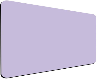 INFINITYLINES 23X11 INCH Rubber Non-Slip Base printed Mouse Pad Non Slip Base Mousepad(Purple)