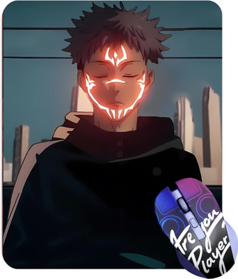MITTRA JUJUTSU KAISEN Non Slip Base Mousepad(Black)