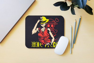 otakusoutlet Luffy one Piece Anime Mouse Pad | Mousepad for Laptop Desktop Mousepad(Multicolor)