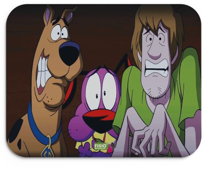 Fisio Dog Toon Printed Speed Type Gaming Mousemat Non-slip for Laptop, PC, Computer Mousepad(Brown)