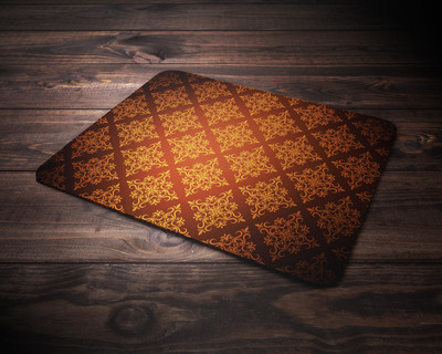 Subliarts ETHNIC 3D PRINTED Anti Slip-MP-C-0120 Non Slip Base Mousepad(Multicolor)