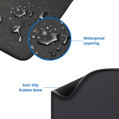 GROOFIEZ Buddha Ghibli Art Mouse Pad Non-Slip Rubber Base for PC Laptop (9x7 inch) Non Slip Base Mousepad(Black)