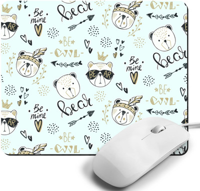 Printile MOUSE PAD 0.15 Non Slip Base Mousepad(Multicolor)