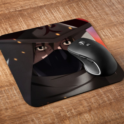 Printile MOUSE PAD 0.124 Non Slip Base Mousepad(Black)