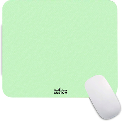 The Custom Crow Gaming Mouse Pad Non-Slip Rubber Base for Computer and Laptop Non Slip Base Mousepad(Jade)