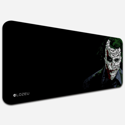 CLOZEU Mouse Pad, Large Extanded Desk Mouse Pad, Non-slip Spill-Resistant Mousepad(Black)