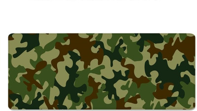 spincart Long Gaming Mouse pad, XXL Extended Full Size Desk Mat For Laptop PC Non Slip Base Mousepad(Multicoor)