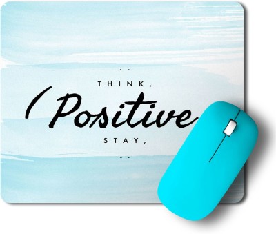 Printwala Never Give Up | Motivational Quotes|Think Positive| Success Mousepad(MP-53) Mousepad(Black)