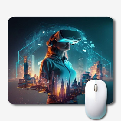 GENX Mouse Pad For Computer,Laptop,Gaming Desktop,Non Slip Base&Smooth Mouse Tracking Mousepad(Multicolor)