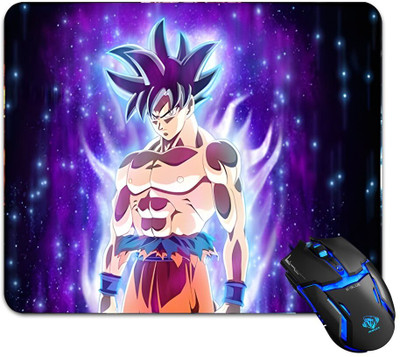MITTRA Indiacraft Anime Mouse Pad -Computer Goku Printed Non Slip Base Mousepad(Goku)