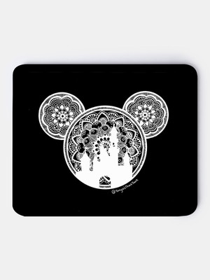 macmerise Disney White Non Slip Base Mousepad(Multicolor)