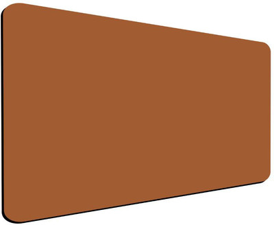 Akash Enterprise 9.5X7.9X0.12 Inch Non Slip Rubber Base Printed Mousepad(Brown)