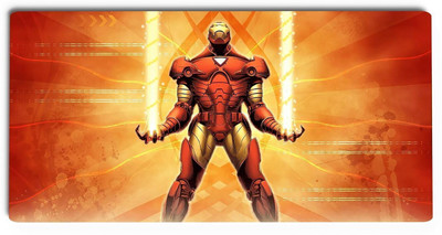Gifting Domus Avengers Iron Man Large Mouse Pad, Desk Mat,11x23 Inches Non Slip Base Mousepad(Gd&Iron Man&02)