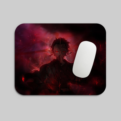 Shopx24 Demon Slayer Tanjiro Kamado Mouse Pad – Smooth & Durable for Work & Play Mousepad(Multicolor)