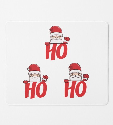 Rushaan Santa Is Here: Cute Reindeer Crafted MousePad Gift For Secret Santa Mousepad(White)