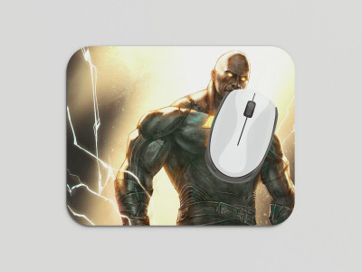 leeon L-MP1-236-black Adam Close look Non Slip Base Mousepad(Multicolor)