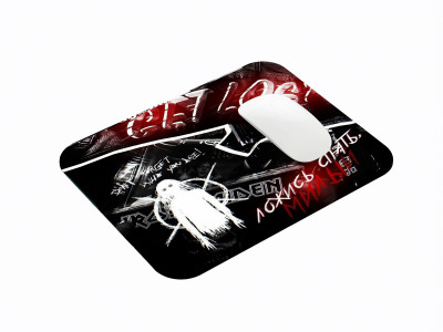 CHAAPO XM-128 Non Slip Base Mousepad(Black)