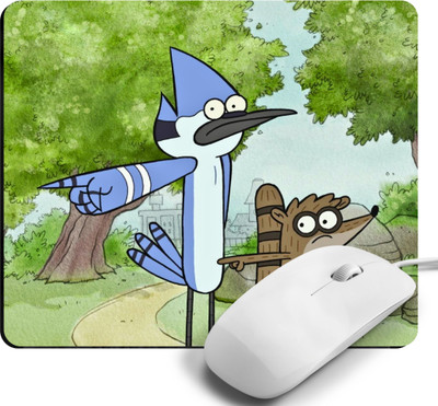 BHS BROTHERS MOUSE PAD 0.142 Non Slip Base Mousepad(Green&Blue&Grey)