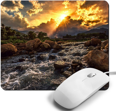 Printile MOUSE PAD 0.17 Non Slip Base Mousepad(Multicolor)