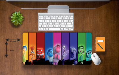 HIEND INSIDE OUE CHARACTER DESIGNER MOUSEPADS Non Slip Base Mousepad(Multicolor)