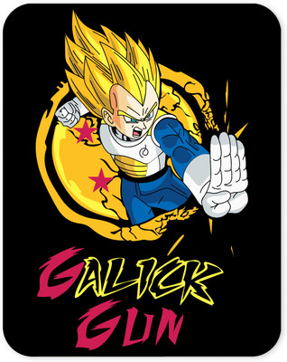 otakusoutlet Cartoon Gaming Mousepad Non Slip Base Mousepad(Black)