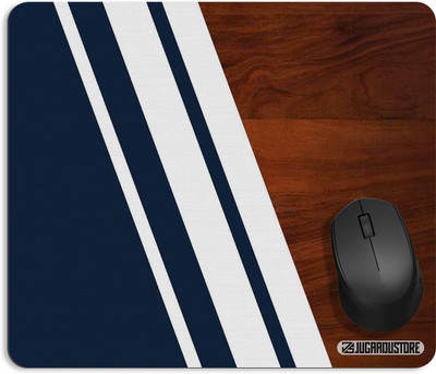 JugaaduStore N&C_1_174 Non Slip Base Mousepad(Blue)