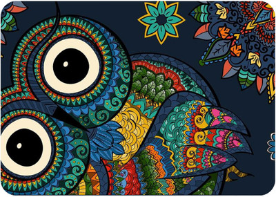 RAWAT TRADERS Premium Quality Owl Design Mousepad – Gaming Mouse Pad for Laptop/Computer Non Slip Base Mousepad(Orange)