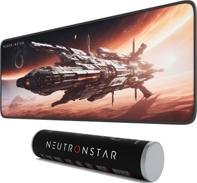 NEUTRONSTAR Sci-fi SERIES SI-FI SPACESHIP GAMING UNIVERSAL Non Slip Base Mousepad(Rich Brown)