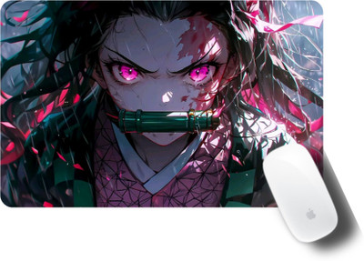 XENOTECH Premium Anime Mouse Pad (7.5 Inch X 9 Inc) Nezuko Printed Gaming Mouse Pad Non Slip Base Mousepad(Demon Slayer)