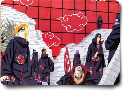 Replix Anime Mouse Pad (9 inch x 7 inch) - Naruto Akatsuki - 5 Printed Mousepad Non Slip Base Mousepad(Multicolor)