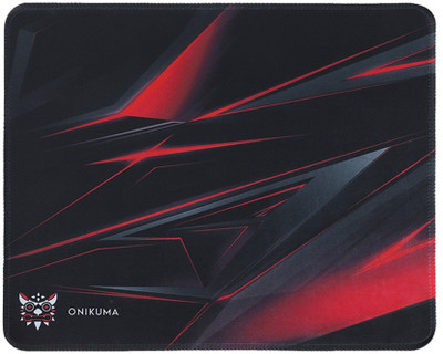 Onikuma MP003 Non Slip Base Mousepad(Black, Red)