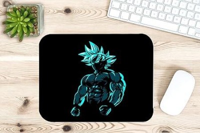 QUAKEL Mpad Mouse Mat 3mm Gaming Mouse Pad, Non-Slip Rubber Base, Waterproof Surface Mousepad(Black)