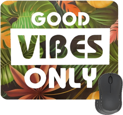 STYLERA Printed Mouse Pad Ultra-Low Friction Smooth Mouse Control Gaming Anti-Slip Base Non Slip Base Mousepad(Green)