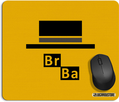 JugaaduStore N&C_1_7 Non Slip Base Mousepad(Yellow)