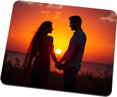 Parlin Love Gaming Mousepad Non Slip Base Mousepad(Multicolor)