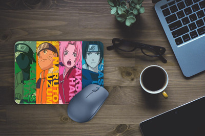 RAWAT TRADERS Amazing anime mouse pads for your computer for professional gamers FKMP00279 Non Slip Base Mousepad(Purple)