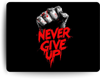 Designxx Iron Will Motivational Mousepad Mousepad(Multicolor)