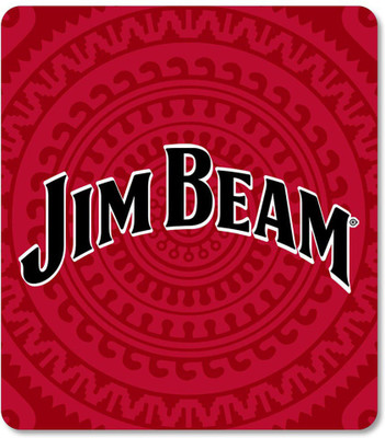 macmerise Jim Beam Kakau Non Slip Base Mousepad(Multicolor)