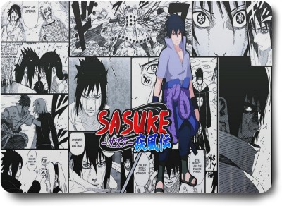 Replix Anime Mouse Pad (9 inch x 7 inch) - Naruto Sasuke Uchiha - 4 Printed Mousepad Mousepad(Multicolor)