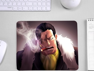 InkWynk One Piece Villain Character Crocodile Theme | 3mm Thick Mousepad(Multicolor)