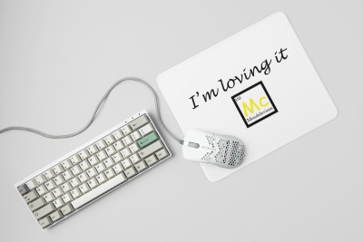 Rushaan I'm loving it - Printed Mousepads For Mathematics Lovers(20cm x 18cm) Mousepad(White)