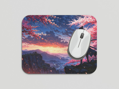 leeon L-MP1-187-Samuray Non Slip Base Mousepad(Multicolor)