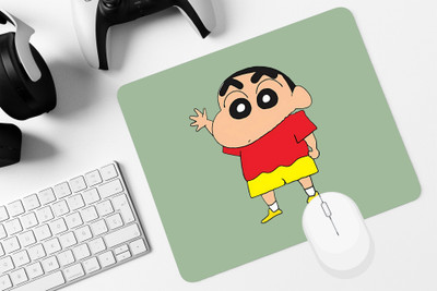 Eshaaver Cute Shinchan Mouse pad for Laptop computer Anti skid Gaming table mat mousepad Non Slip Base Mousepad(Multicolor 4)