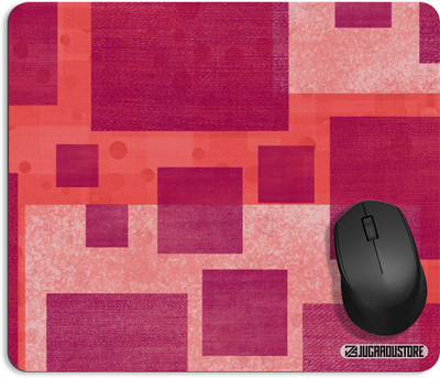 JugaaduStore N&C_1_111 Non Slip Base Mousepad(Pink)