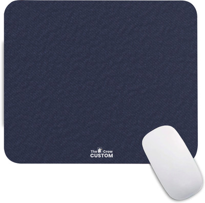 The Custom Crow Gaming Mouse Pad Non-Slip Rubber Base for Computer and Laptop Non Slip Base Mousepad(Navy Blue)