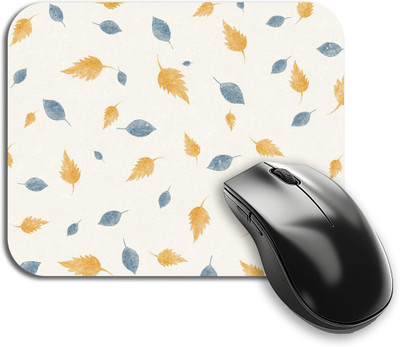 Choudhary Bro Minimalist Geometric Mouse Pad with Gaming, Laptop, Use ( 7.9*9.7 inch)121 Mousepad(White)